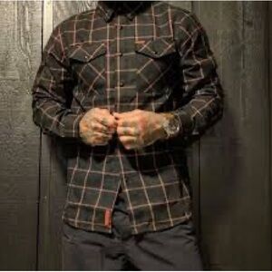 Dixxon Flannel The Gridlock; Large